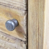 Houten nachtkastje met deur en lade Farran Keuze