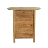 Table de chevet en bois avec porte et tiroir Farran Remises