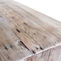 Madia van gerecycled grenenhout met 4 lades Heron Kortingen