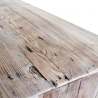 Madia van gerecycled grenenhout met 4 lades Heron Kortingen