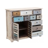 Shabby chic houten dressoir in multicolor Greg Verkoop