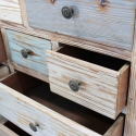 Shabby chic houten dressoir in multicolor Greg Kortingen
