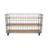 Étagère mobile 3 niveaux style industriel avec roulettes Abner Vente