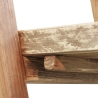Wandkast voor de woonkamer met 4 planken in grenenhout Callie Catalogus