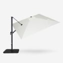 Vierkante tuinparasol 3x3m in aluminium met zijarm Vienna Karakteristieken