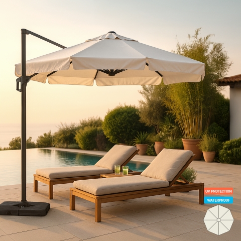 Zweefparasol 3x3 m Boracay