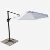 Aluminium zweefparasol 3 meter Paradise Catalogus