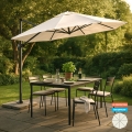 Aluminium zweefparasol 3 meter Paradise Aanbieding