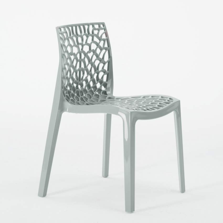 Lot de 22 Chaises Gruvyer Grand Soleil nid d'abeille colorées promo prix stock 