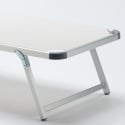 Aluminium ligbed met dak Nettuno 