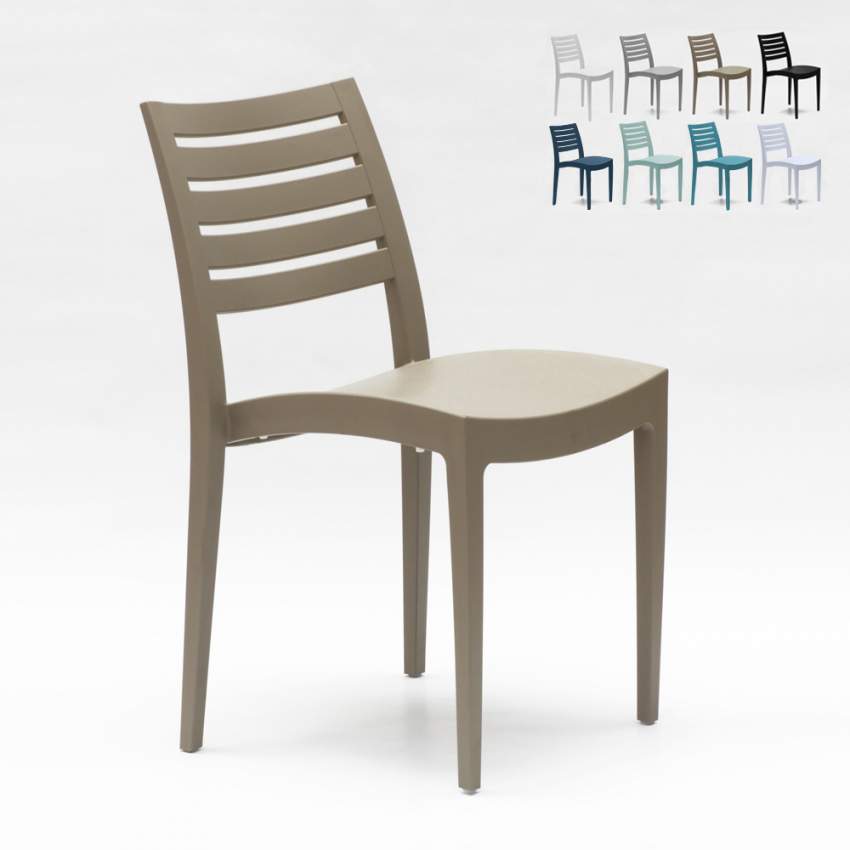 Stapelbare polypropyleen stoel Grand Soleil Firenze Aanbieding Stapelbare polypropyleen stoel Grand Soleil Firenze Aanbieding