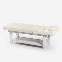 Professionele massagetafel met 2 zones 190x80x67-100 cm Larex Karakteristieken