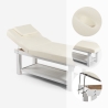 Professionele massagetafel met 2 zones 190x80x67-100 cm Larex Prijs