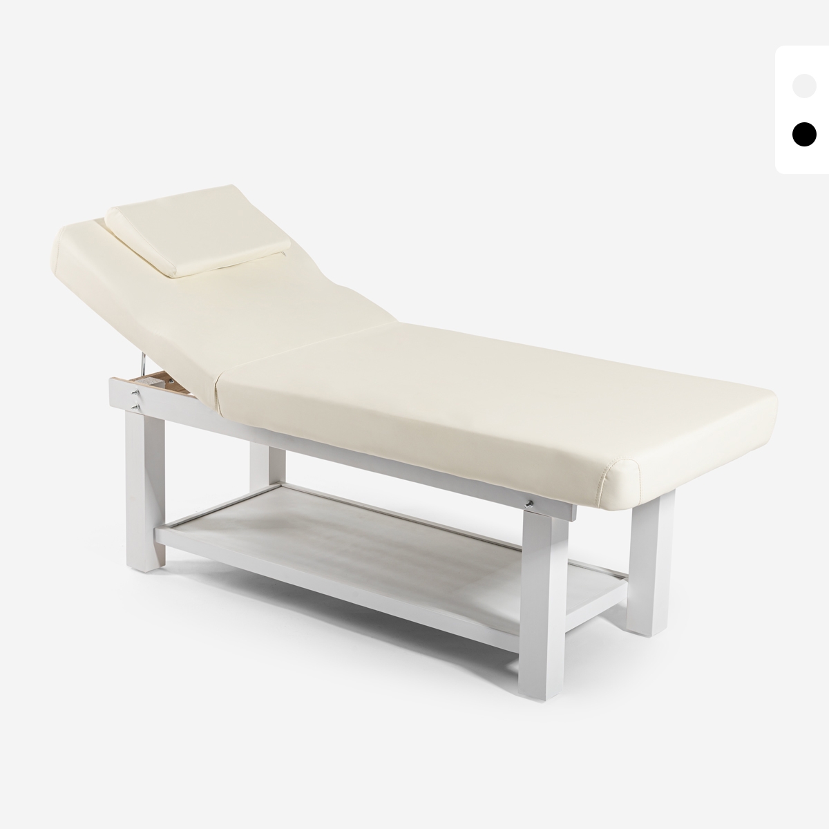 Professionele massagetafel met 2 zones 190x80x67-100 cm Larex Voorraad