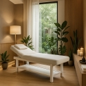 Professionele massagetafel met 2 zones 190x80x67-100 cm Larex Keuze