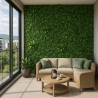 Haie artificielle réaliste panneau 3D jardin 100x100cm Farnuk Vente