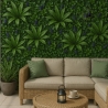 Haie artificielle réaliste panneau 3D jardin 100x100cm Farnuk Offre