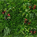 Kunsthaag 3D paneel 100x100 cm met realistische planten Cerrum Korting
