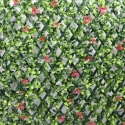Kunstmatige tuinhaag met uitschuifbaar traliewerk 200x100 cm Salix Korting