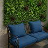 Kunsthaag 100x100 cm met realistische 3D planten Briux Aanbod