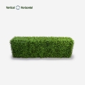 Kunstmatige buxushaag voor lage tuinschutting 158x33x56 cm Robuk Aanbod
