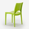 Moderne stapelbare stoelen in polypropyleen voor thuis en horeca Paris Keuze