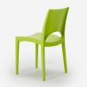 Moderne stapelbare stoelen in polypropyleen voor thuis en horeca Paris Keuze