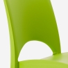 Chaise en polypropylène empilable salle à manger bar Paris Grand Soleil Dimensions