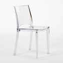 Chaise transparente salle à manger bar empilable B-Side Grand Soleil Caractéristiques