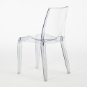 Lot de 18 Chaises Cristal Light Grand Soleil Transparent promo offre pour Bar café 