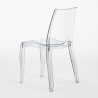 Lot de 18 Chaises Cristal Light Grand Soleil Transparent promo offre pour Bar café 