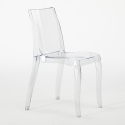 Lot de 18 Chaises Cristal Light Grand Soleil Transparent promo offre pour Bar café 