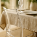 Lot de 18 Chaises Cristal Light Grand Soleil Transparent promo offre pour Bar café Achat