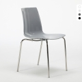 12 Chaises Lollipop Grand Soleil pieds acier bar promo stock Promotion