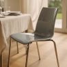 12 Chaises Lollipop Grand Soleil pieds acier bar promo stock Réductions