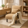 Fauteuil convertible 1 place chauffeuse en tissu Deborah Remises