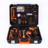 Valise d'outils de travail avec tournevis 345 pièces Smart-Extra Vente
