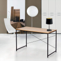Industrieel bureau 150x60cm van hout en staal Wootop Aanbieding