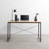 Industrieel bureau 150x60cm van hout en staal Wootop Verkoop