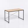 Industrieel bureau 150x60cm van hout en staal Wootop Aanbod