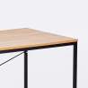 Industrieel bureau 150x60cm van hout en staal Wootop Korting