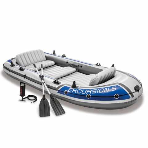 Opblaasbare rubberboot Intex 68325 Excursion 5 personen