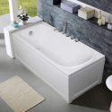 Baignoire encastrable en acrylique Fiberglass Design Ozone Promotion