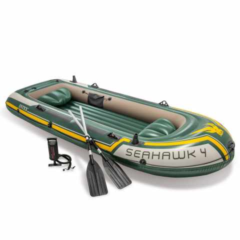 Opblaasbare rubberboot Intex 68351 Seahawk voor 4 personen Aanbieding