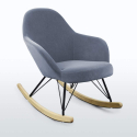 Modern design schommelstoel ROCKing  Afmetingen