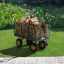 Tuinwagen Shire voor het transport van hout en gras tot 400kg Verkoop