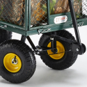 Chariot de jardin pour le transport de l'herbe et bois 400kg Shire Offre