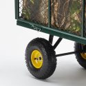 Chariot de jardin pour le transport de l'herbe et bois 400kg Shire Choix