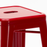 Tabouret de bar design Tolix industriel en acier et métal Steel Up 