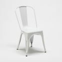 vierkante tafel en industriële metalen stoelen in-stijl soho 